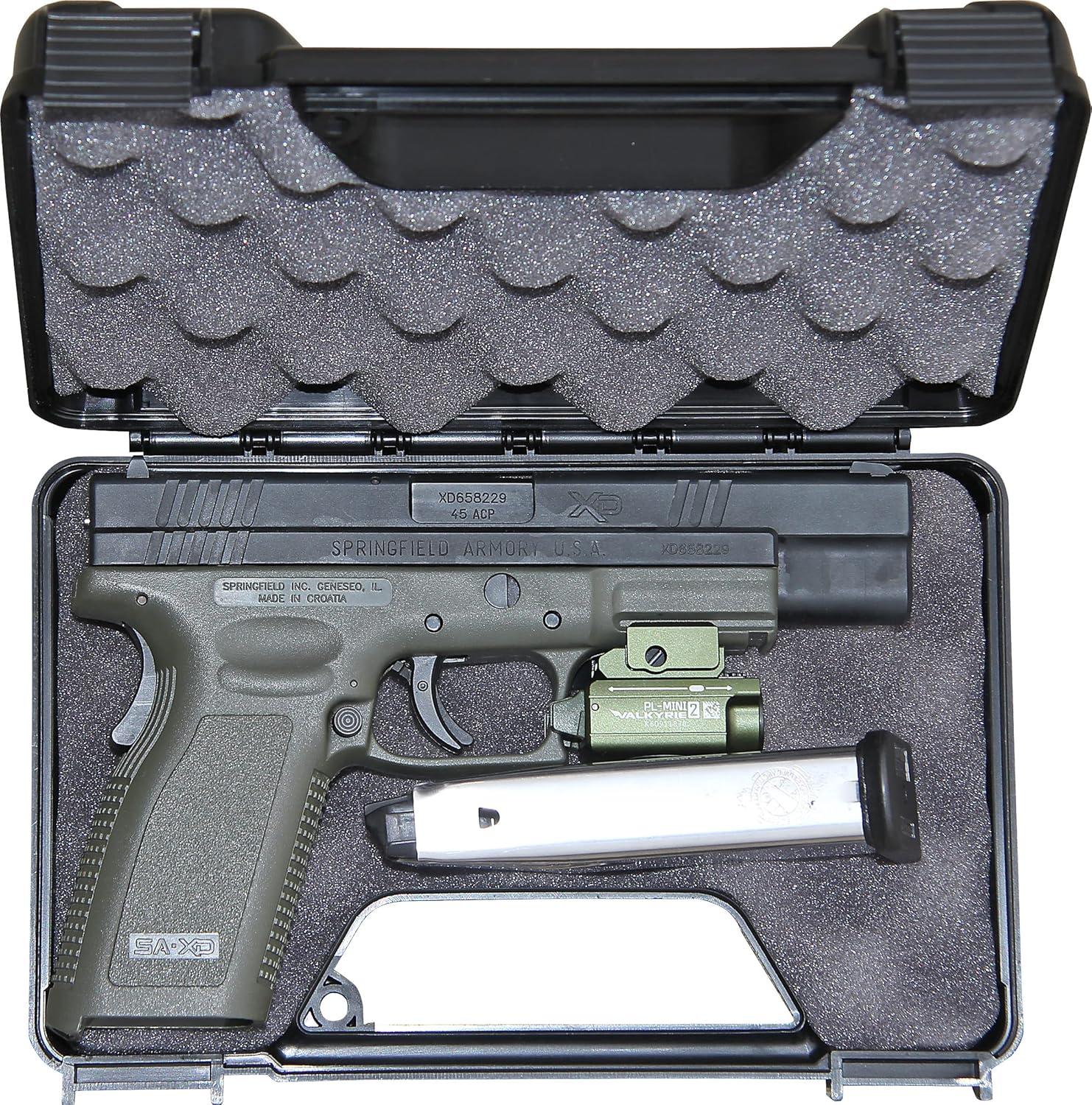 image:imageMTM 803R Pistol Handgun Case Single up to 3 Revolver USA Made Black