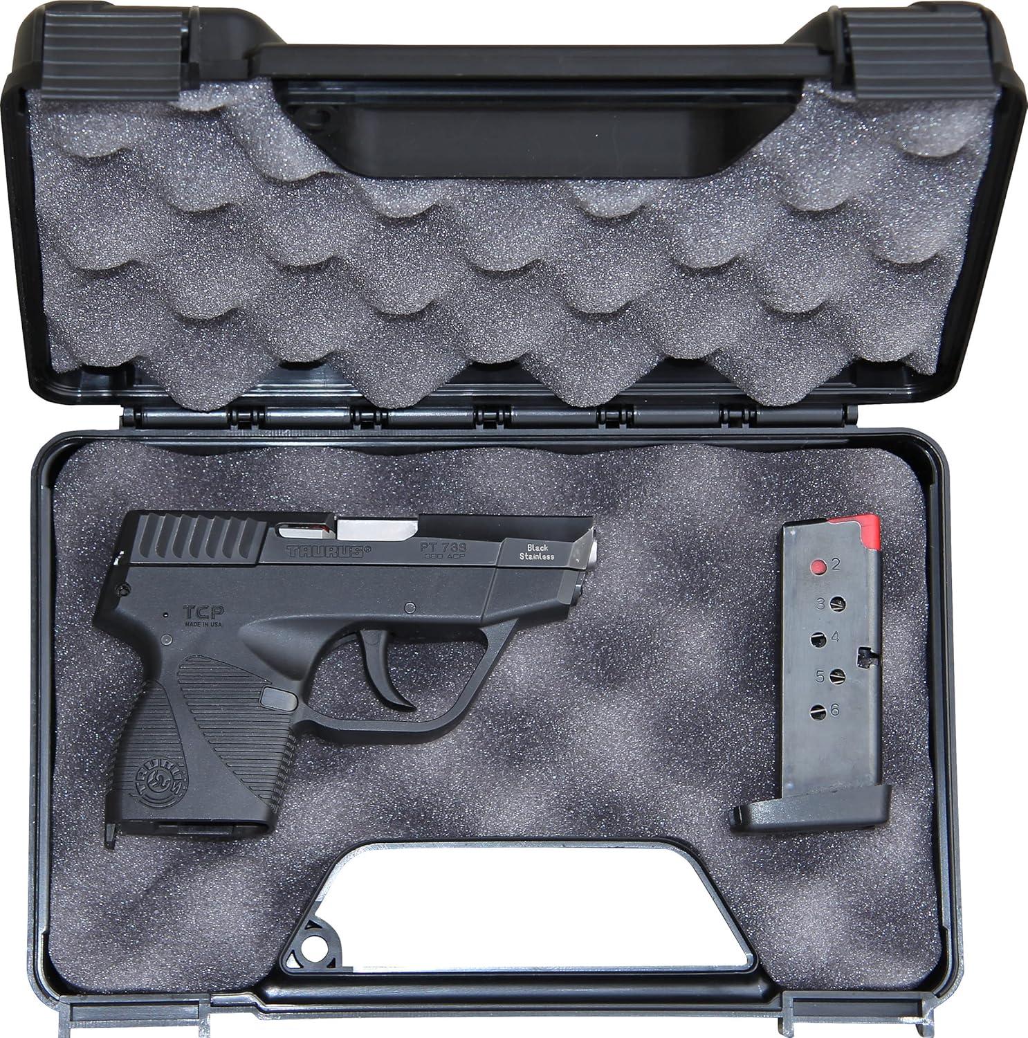 image:imageMTM 803R Pistol Handgun Case Single up to 3 Revolver USA Made Black