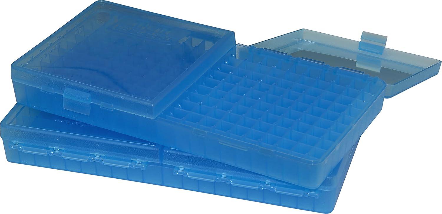 image:imageMTM Ammo Box 200 Round FlipTop 40 10mm 45 ACPClear Blue