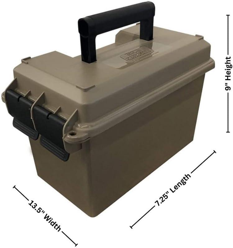 image:imageMTM CaseGard Ammo Can 9mm Combo 1000 Rounds Flat Dark Earth