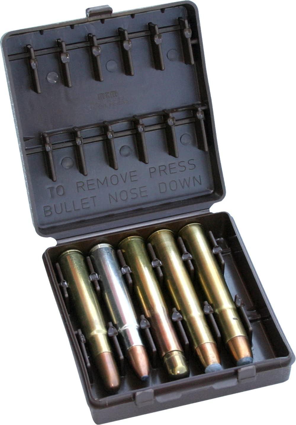 image:imageMTM CaseGard BUF1070 Big Game Ammo Wallet 10 Round 378 Wby 500 Nitro USA Made Brown