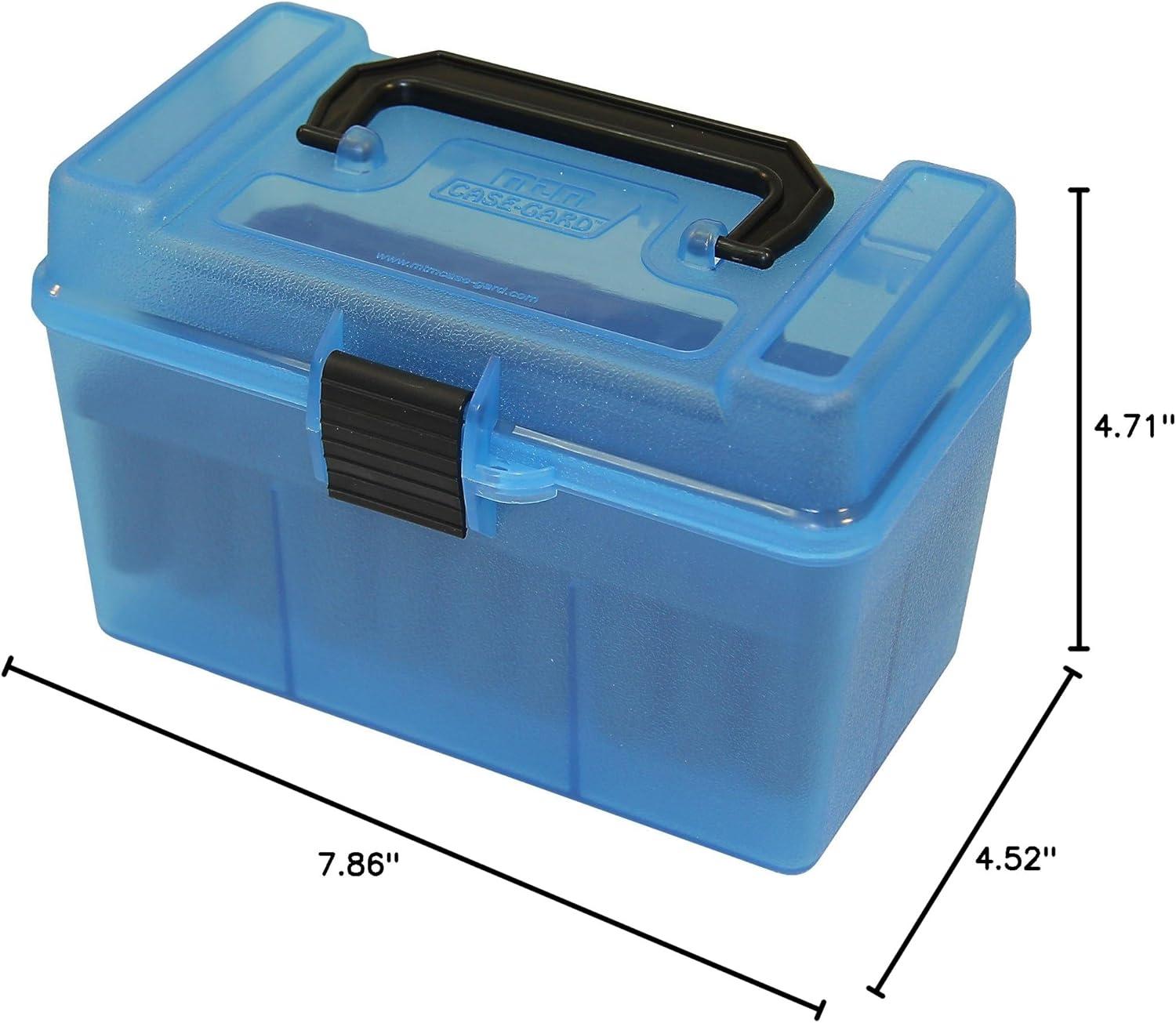 image:imageMTM H50RMAG Deluxe 50Round Rifle Ammo Box 300 Win Mag 3030 375 HampH 7mm Rem Mag