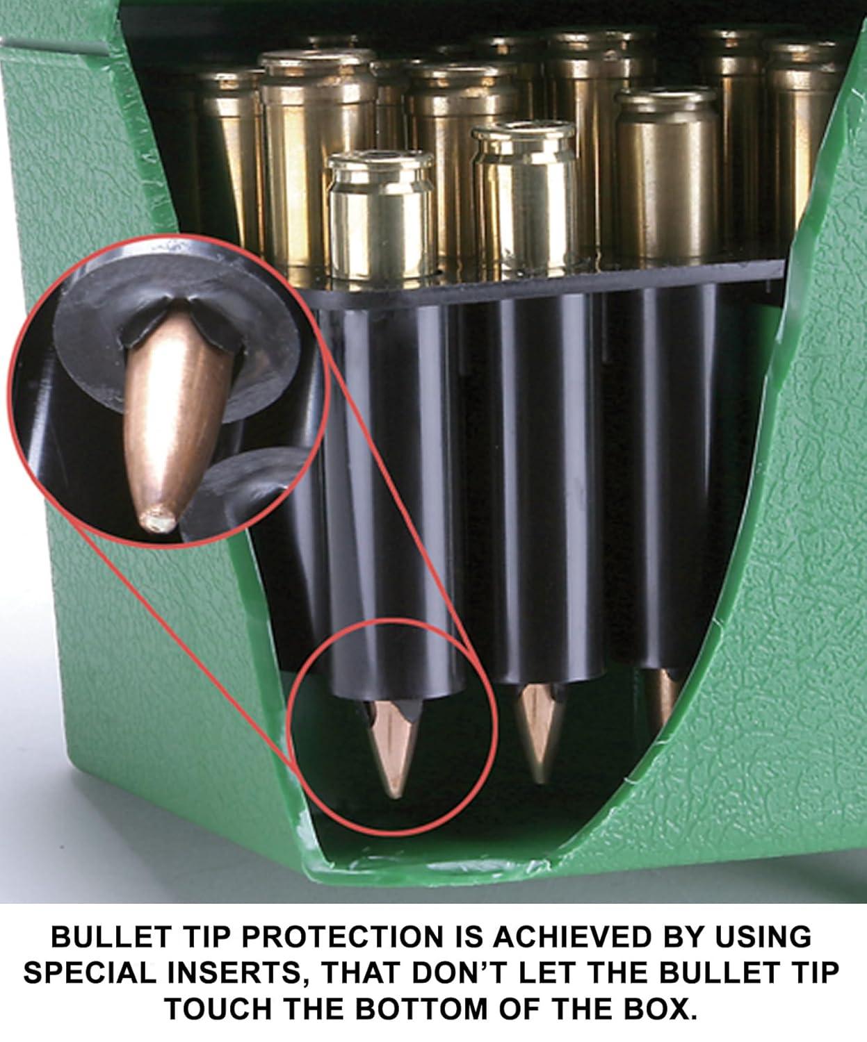 image:imageMTM H50RMAG Deluxe 50Round Rifle Ammo Box 300 Win Mag 3030 375 HampH 7mm Rem Mag Model Number H50RMAG10