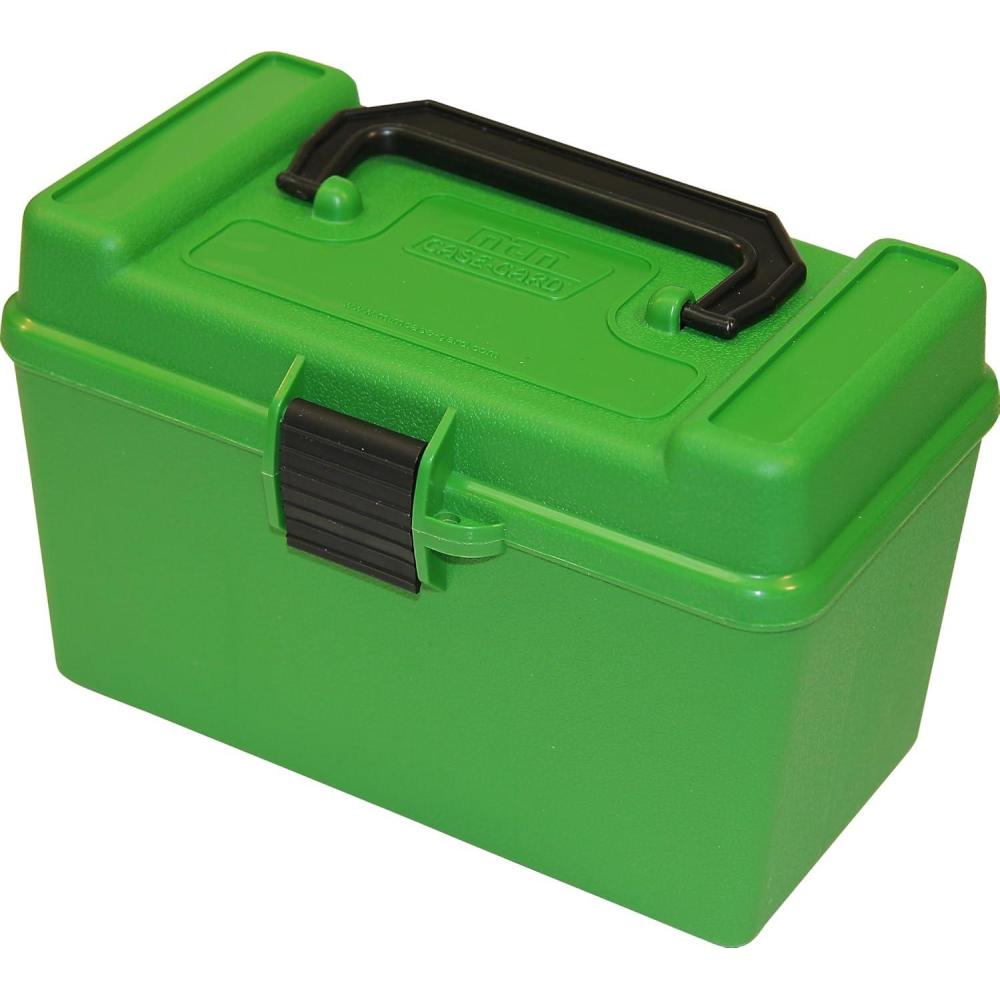 image:imageMTM H50RMAG Deluxe 50Round Rifle Ammo Box 300 Win Mag 3030 375 HampH 7mm Rem Mag Model Number H50RMAG10
