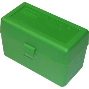 image:imageMTM 50 Round FlipTop Rifle Ammo Box 270 Win 280 Rem 3006 Green
