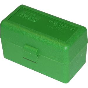 image:imageMTM CaseGard MTM 50 Round Rifle Ammo Box 17 204 223 556x45 6x47Green