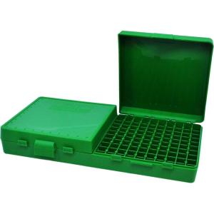 image:imageMTM CaseGard P200 Series Flip Top Handgun Ammo Box 9mm Luger9mm Makarov380 ACP30 Luger Holds 200 Rounds Clear BlueGreen