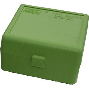 image:imageMTM CaseGard RM100 Series Medium Rifle Ammo Box 100 Round Green 305Inch