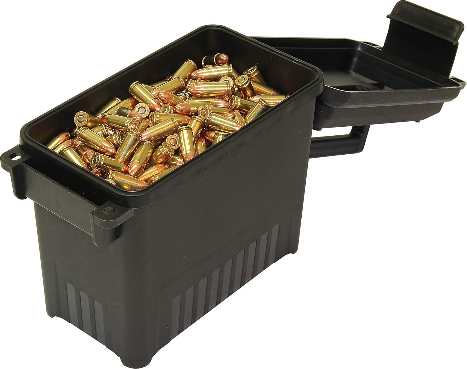 image:imageMTM AC1525 Ammo Can Mini for Bulk Ammo WaterResistant Seal Double Padlock Tabs 12Pound Capacity USA Made PurpleBlack