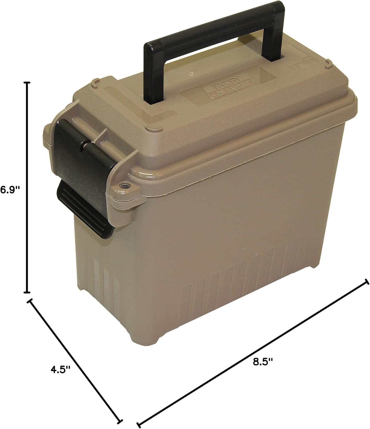 image:imageMTM AC1525 Ammo Can Mini for Bulk Ammo WaterResistant Seal Double Padlock Tabs 12Pound Capacity USA Made PurpleDark Earth