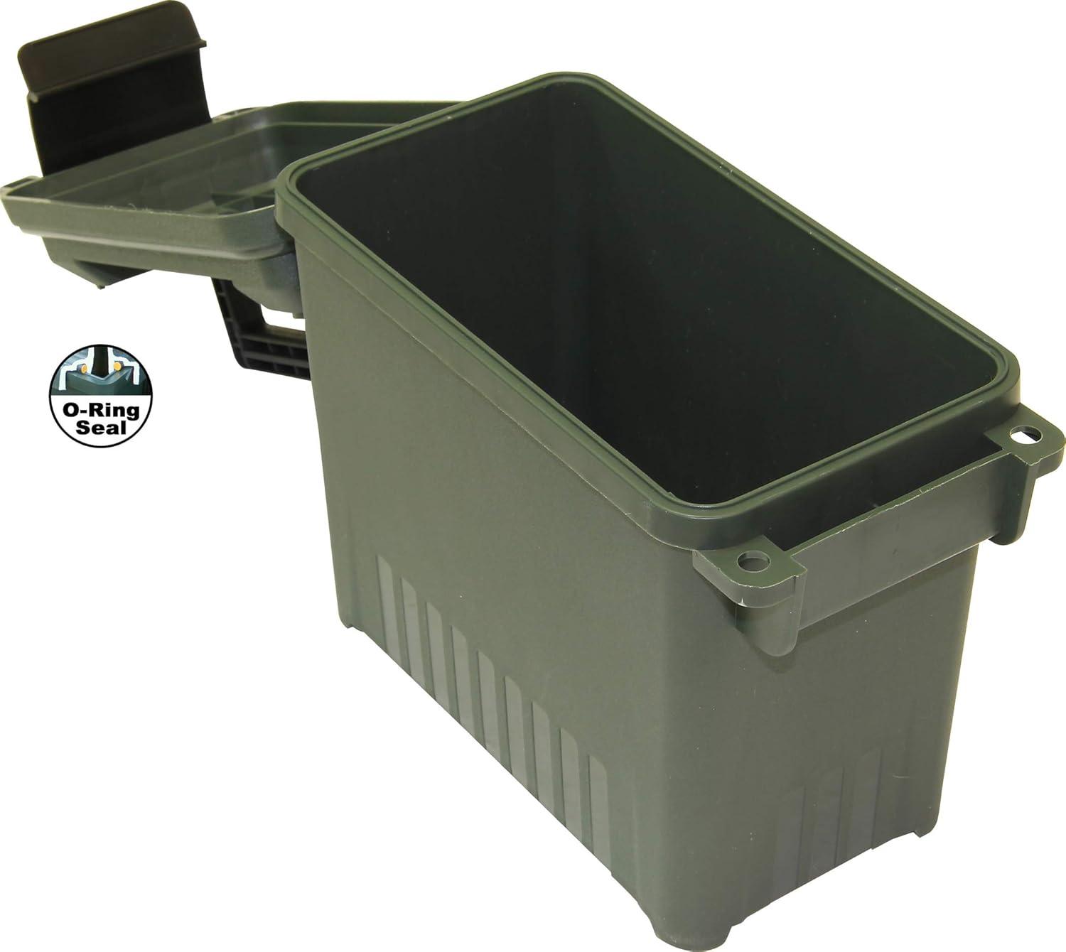 image:imageMTM AC1525 Ammo Can Mini for Bulk Ammo WaterResistant Seal Double Padlock Tabs 12Pound Capacity USA Made PurpleGreen