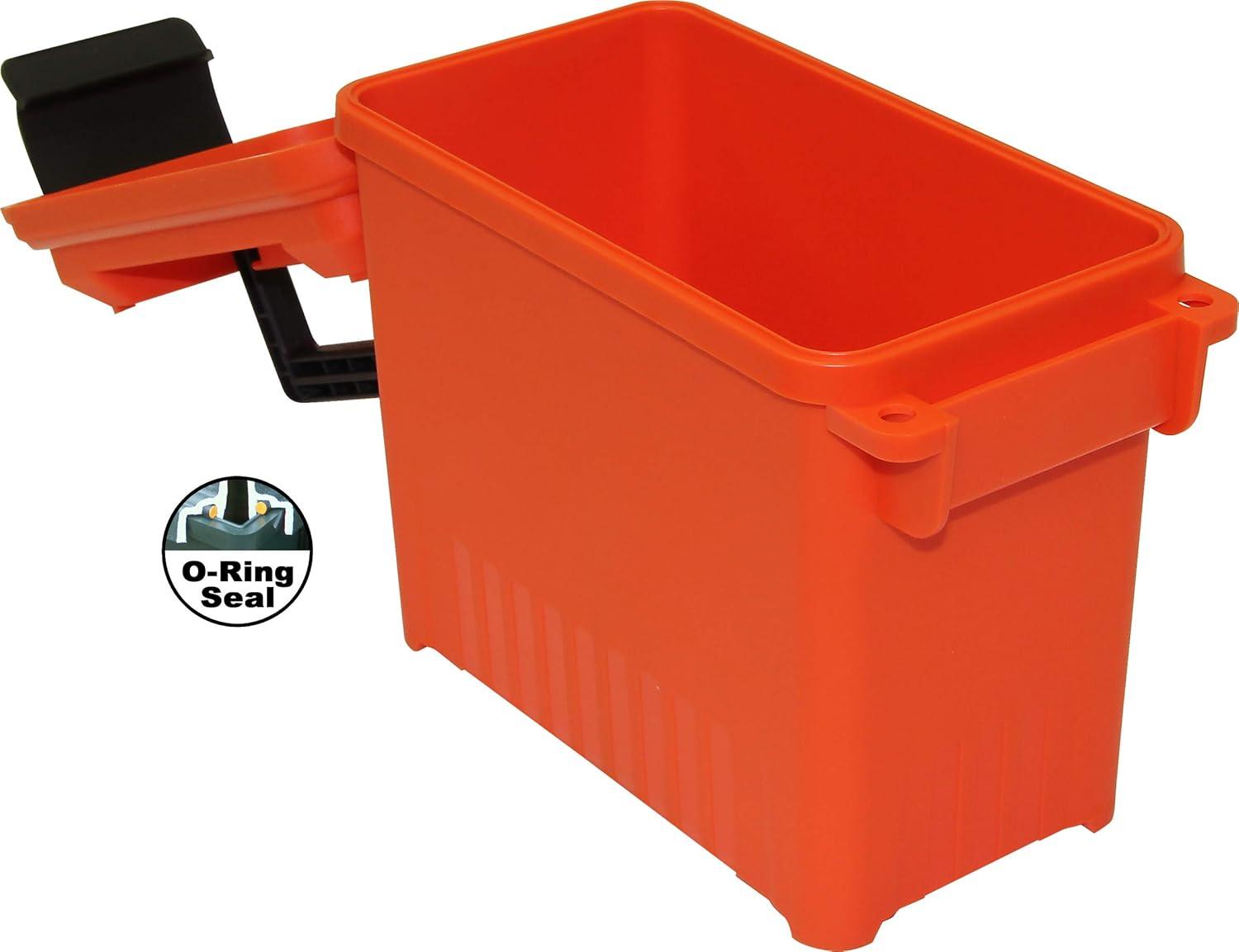 image:imageMTM AC1525 Ammo Can Mini for Bulk Ammo WaterResistant Seal Double Padlock Tabs 12Pound Capacity USA Made PurpleOrange