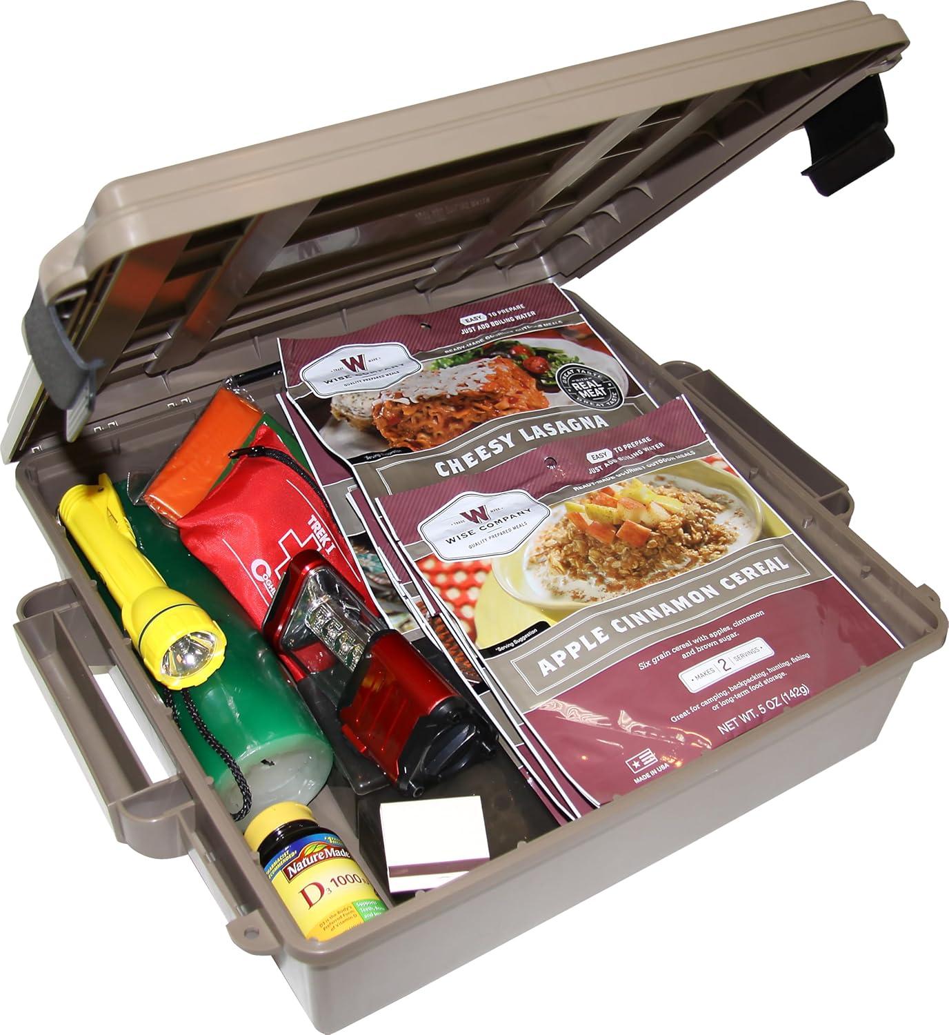 image:imageMTM ACR572 Ammo Crate Utility Box Ammo survival or hunting gear storage ORing seal for water resistant dry storage Double padlock tapped for security Carries 85lbs of gear