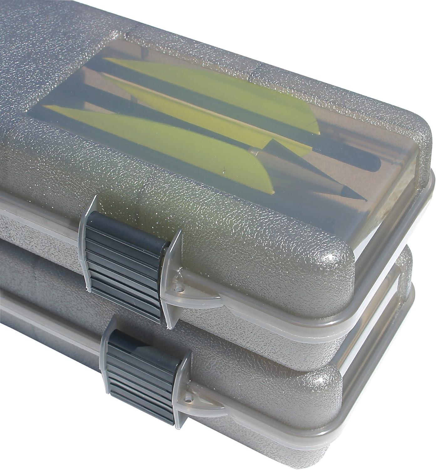 image:imageMTM BHCB Crossbolt Case Holds 12 Bolts up to 23 USA MadeClear Smoke