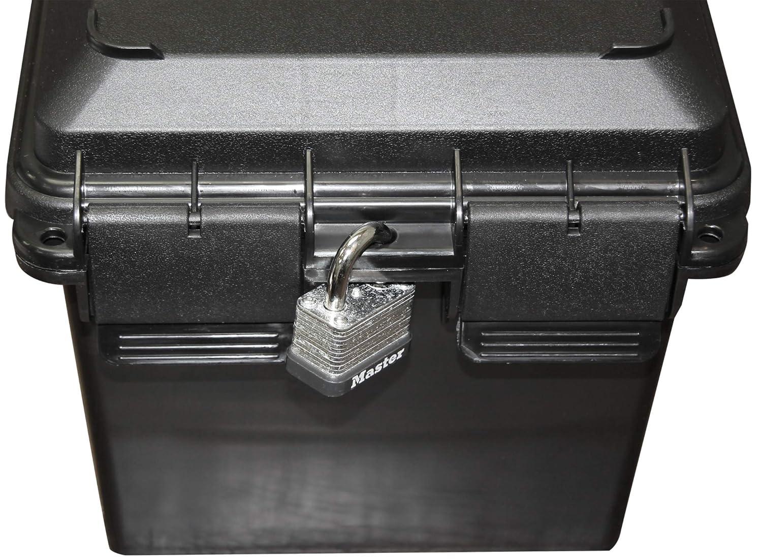 image:imageMTM CaseGard TMCLE Tactical Mag Can Multi Mag for 223556 Magazines and 9mm to 45 ACP Magazine Storage USA Made Black
