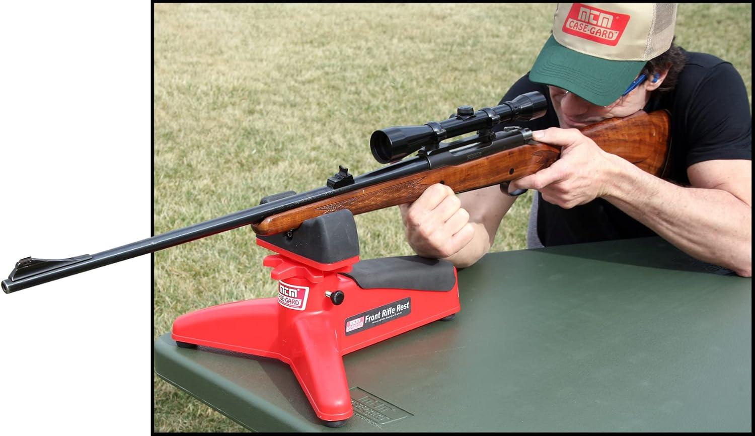 image:imageMTM FRR30 Front Rifle Rest Ideal Shooting Rest for Rifle Shotgun Handgun USA Made Red