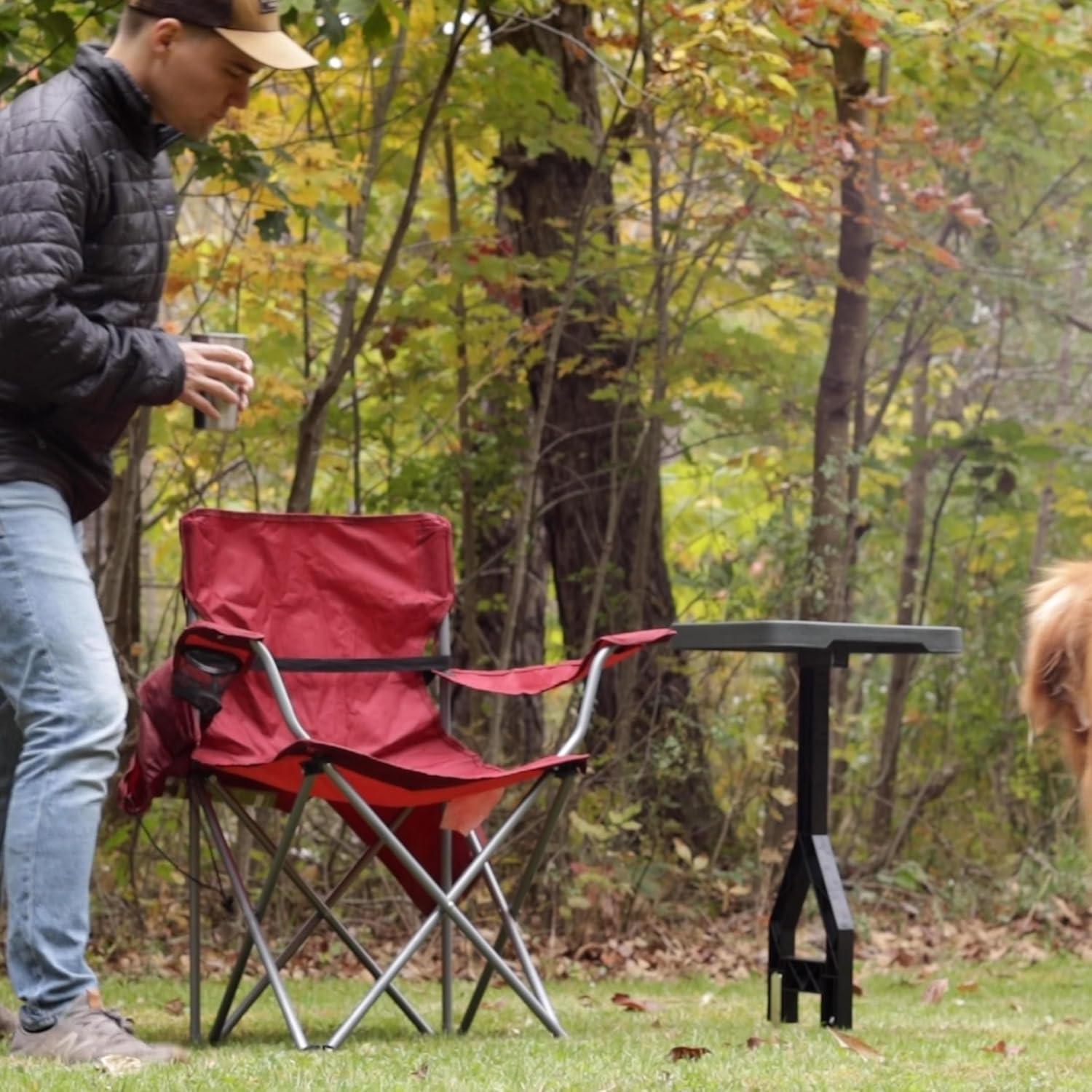 image:imageMTM JM111 Jammit Personal Outdoor Table Cookouts BBQ Sports USA Made Forest Green