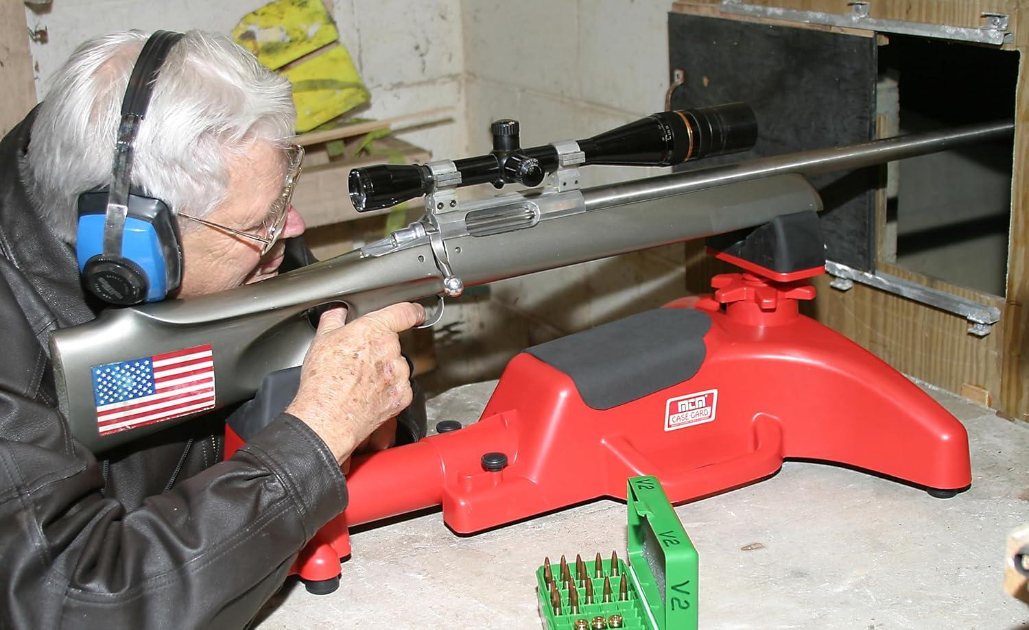 image:imageMTM PSR30 Predator Shooing Rest for Rifle amp Handguns USA Made Red