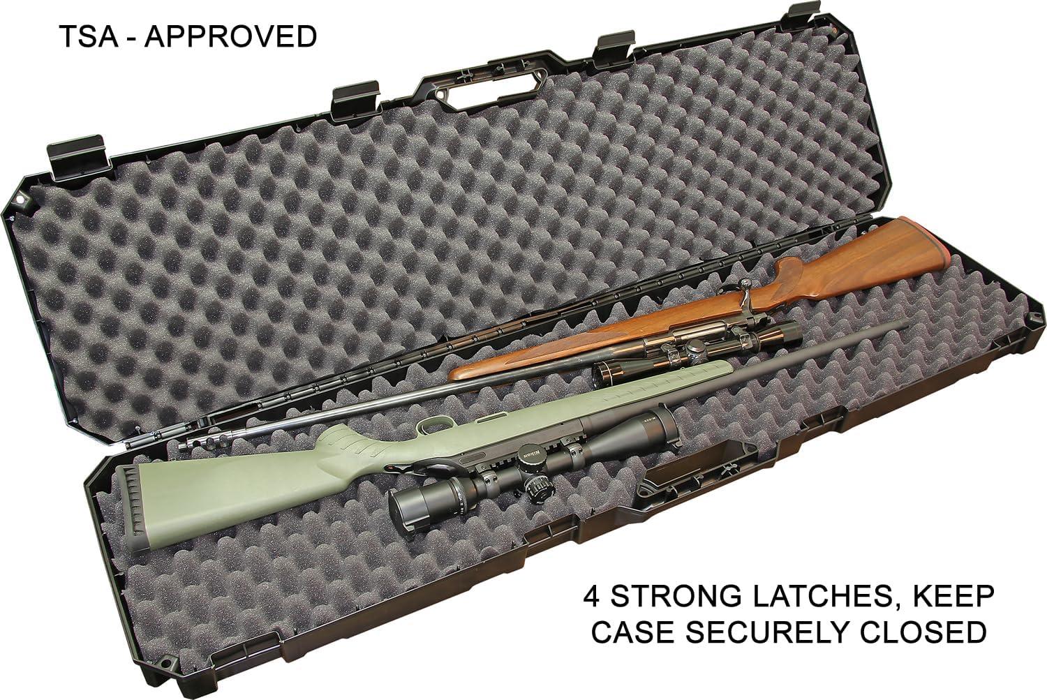 image:imageMTM RC51D Double Scoped Rifle Case 51 USA Made Black