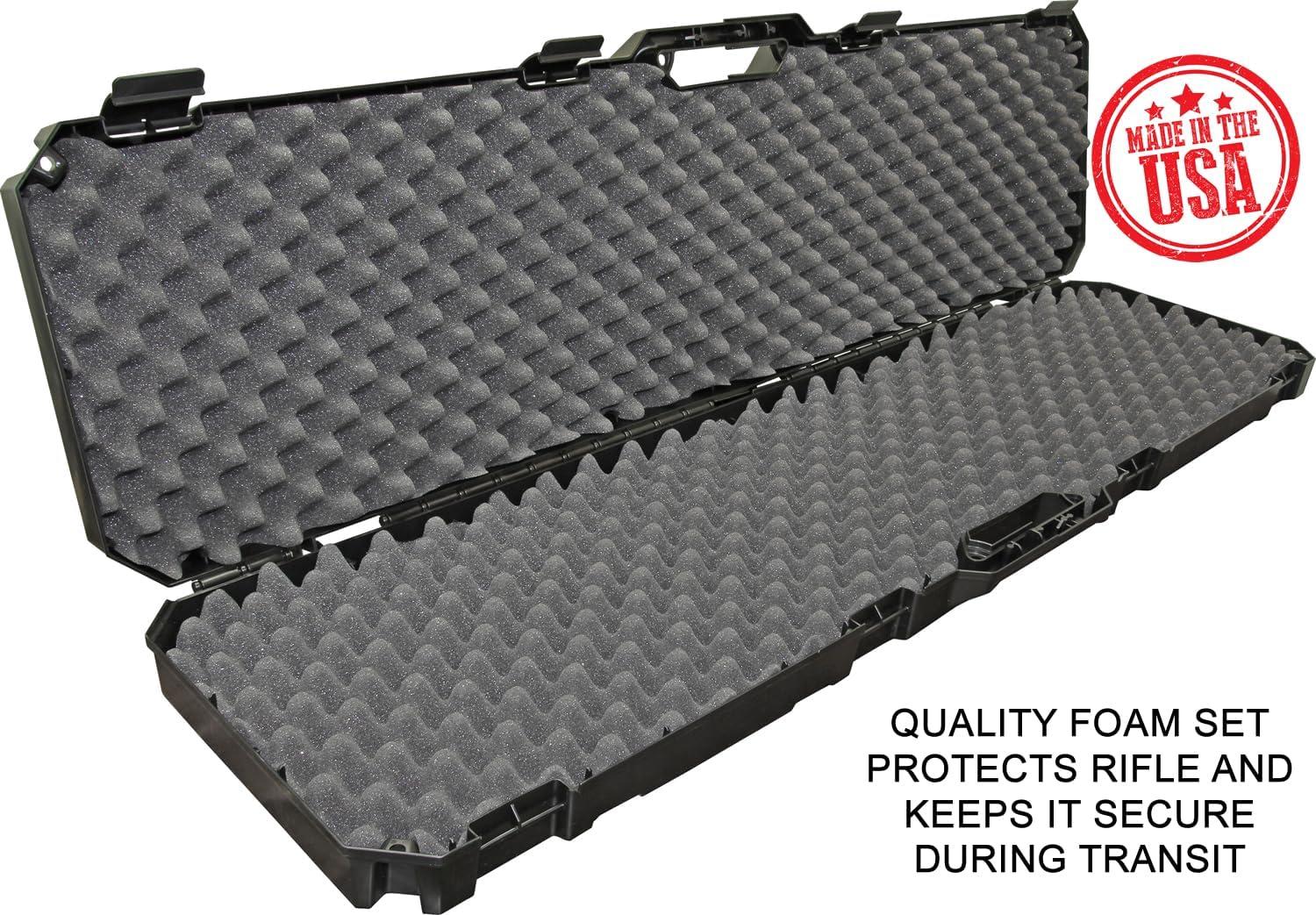 image:imageMTM RC51D Double Scoped Rifle Case 51 USA Made Black