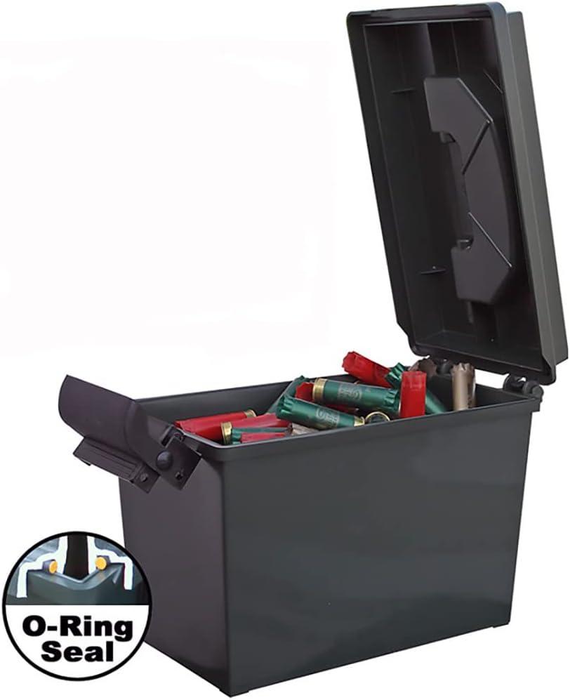 image:imageMTM SDB011 Sportsmens Dry Box ORing Sealed Heavy Duty Latch Lockable CrushProof USA Made Forest Green