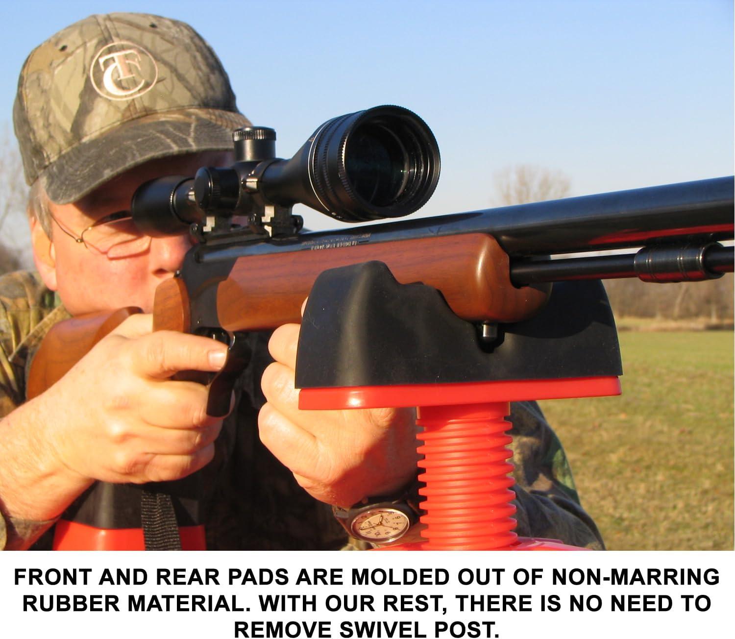image:imageMTM SGR30 ShoulderGard Recoil Reducing Rifle Shooting Rest for Outdoor Range USA Made Red