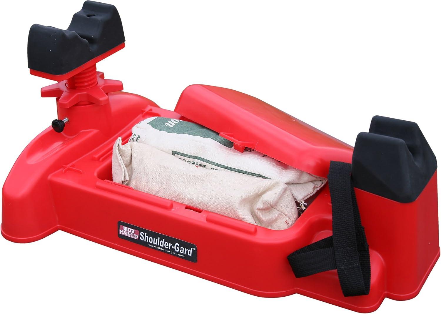 image:imageMTM SGR30 ShoulderGard Recoil Reducing Rifle Shooting Rest for Outdoor Range USA Made Red