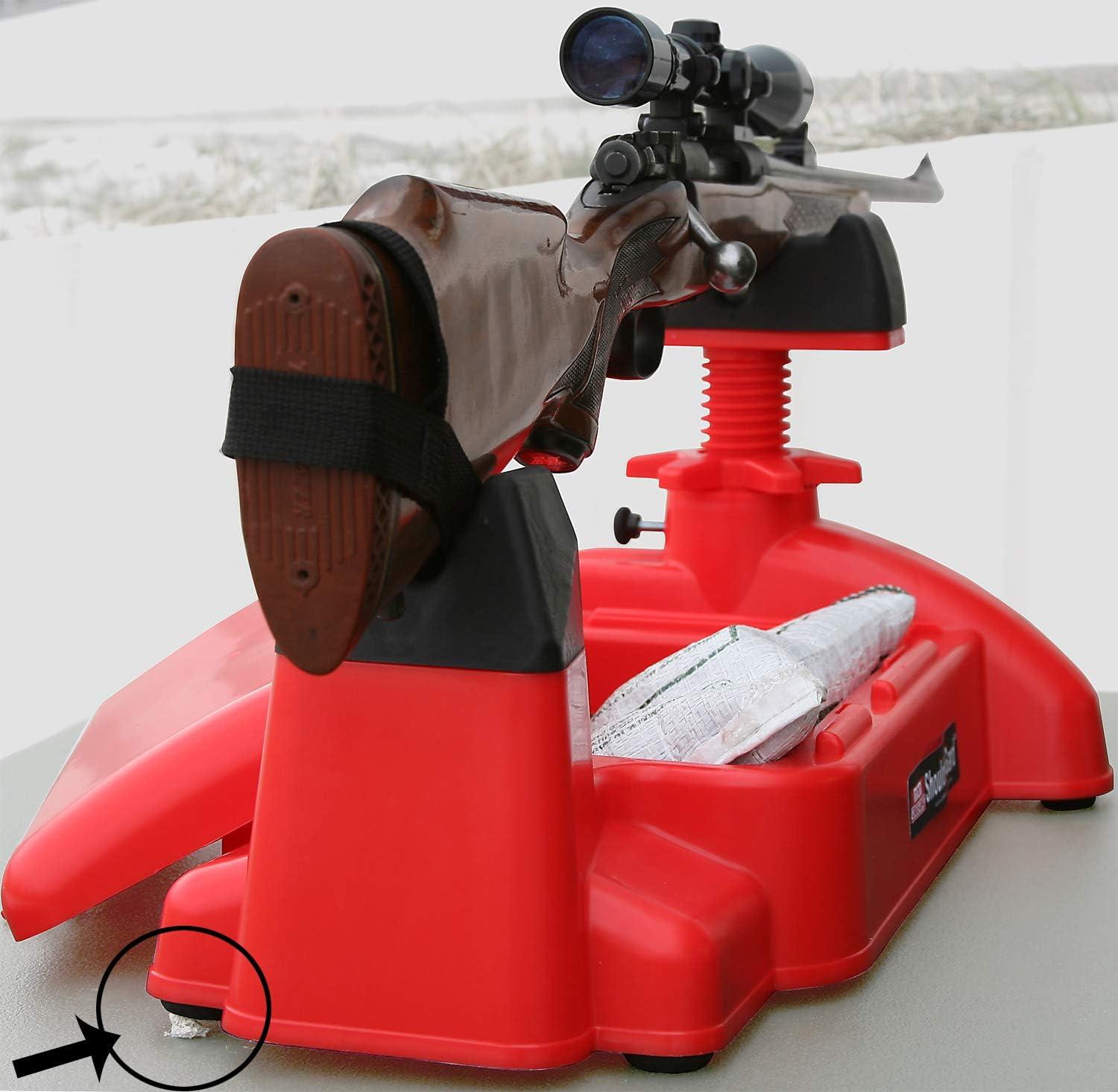 image:imageMTM SGR30 ShoulderGard Recoil Reducing Rifle Shooting Rest for Outdoor Range USA Made Red