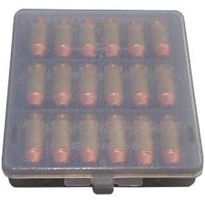 image:imageMTM 18Round CaseGard Ammo Wallet Clear Smoke45cal