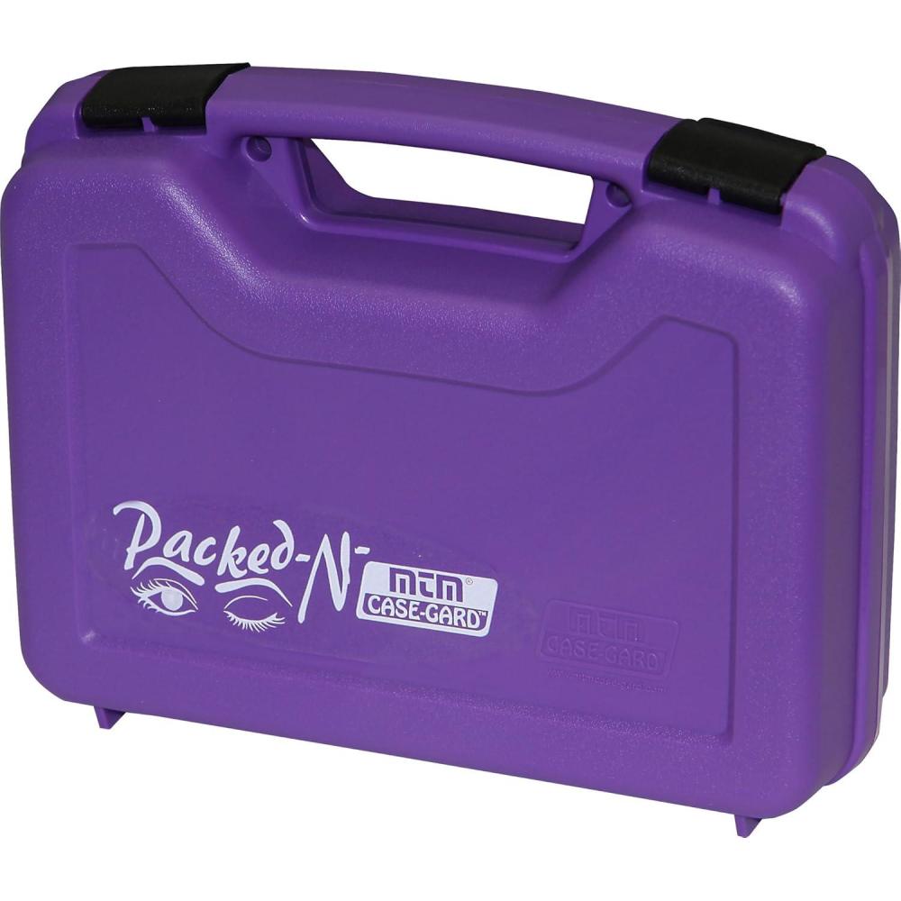 image:imageMTM 805Single Pistol Handgun Case Up to 4 Revolver Barrel USA MadePurple