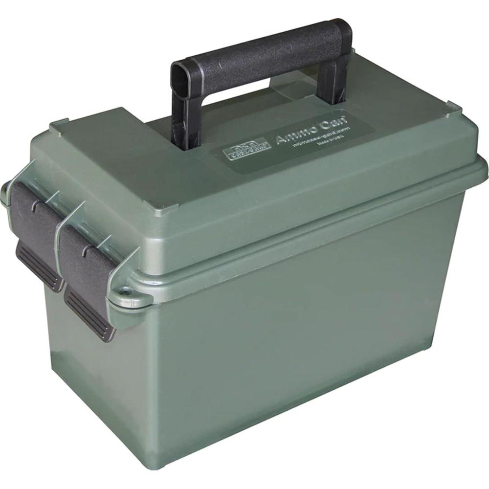 image:imageMTM AC50C Ammo Can 50 Caliber Field Boxes Lockable Storage Box with Handle Water and Dust Resistant Secures Hunting Gear Supplies and Bullets Stackable USA MadeForest Green