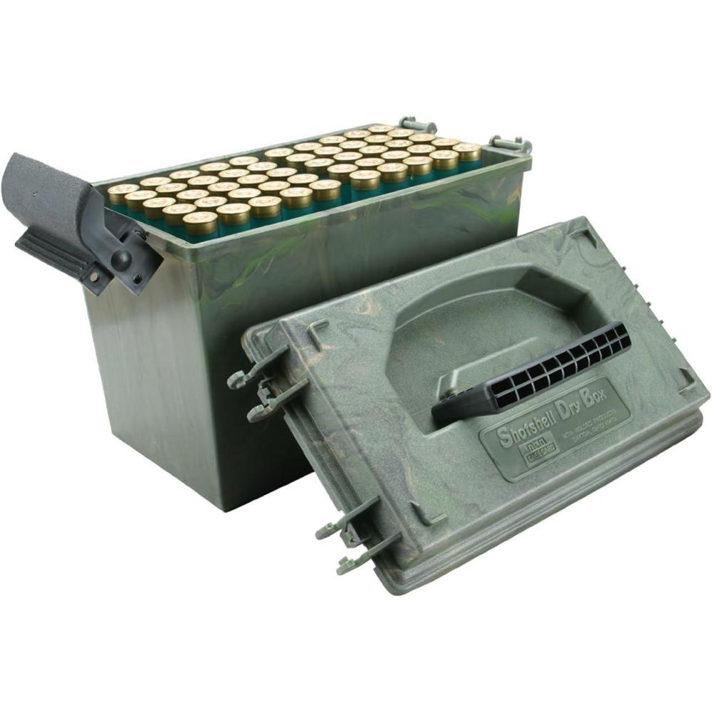 image:imageMTM SD1002009 100 Round 20 Gauge Shotshell Dry Box 20 Gauge up to 3 USA Made Wild Camo