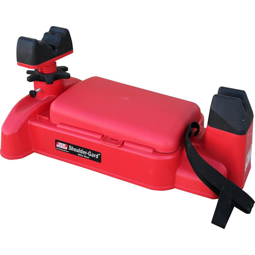 image:imageMTM SGR30 ShoulderGard Recoil Reducing Rifle Shooting Rest for Outdoor Range USA Made Red