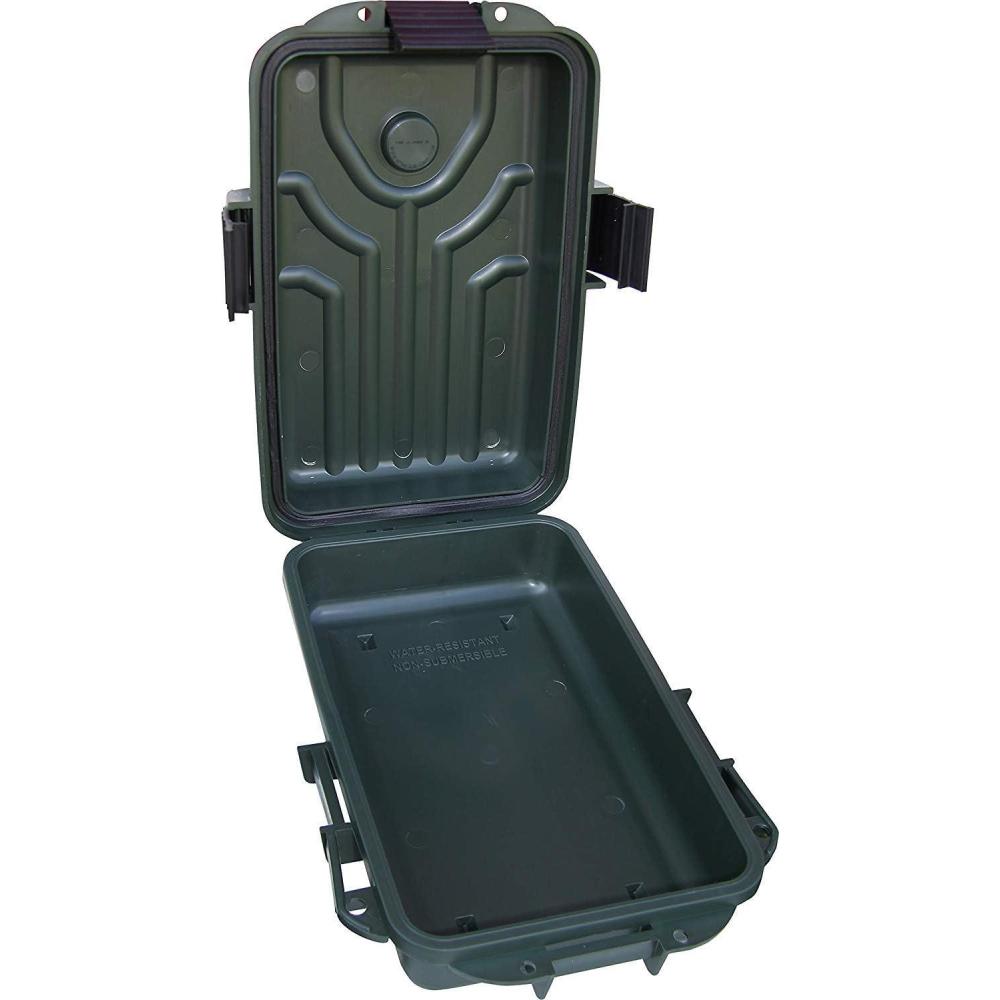 image:imageMTM Survivor Dry Box with ORing Seal Orange Small S107235Forest Green