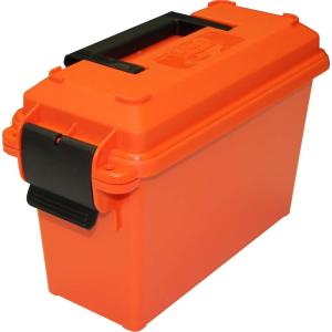 image:imageMTM AC30T Ammo Storage Box 30 Cal Ammo Can Excellent Field Boxes Water and Dust Resistant Lockable Storage Box with Handle Secures Hunting Gear Supplies and Bullets USA MadeOrange