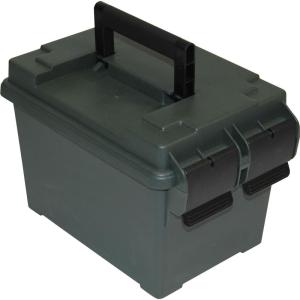image:imageMTM AC45 Ammo Can 45Caliber Holds 500 Round Case of 45 ACP HeavyDuty Dual Latching System Rugged Polypropylene Plastic ORing Seal System Water Resistant USA Made Forest Green