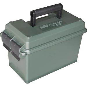 image:imageMTM AC50C Ammo Can 50 Caliber Field Boxes Lockable Storage Box with Handle Water and Dust Resistant Secures Hunting Gear Supplies and Bullets Stackable USA MadeForest Green
