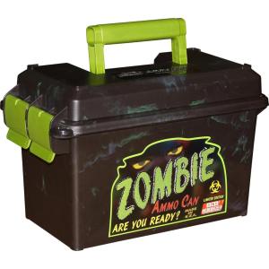 image:imageMTM AC50Z Ammo Can 50Caliber HeavyDuty Dual Latching System Rugged Polypropylene Plastic ORing Seal System Water Resistant Bulk Ammo Storage USA Made Zombie50 Caliber