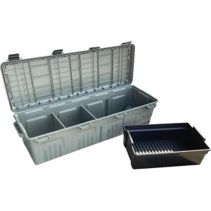 image:imageMTM MGC  The Mule Mobile Gear Crate Storage for Hunting Gear Shooting Supplies Outdoor Gear Camping Accessories WaterResistant Stackable Holds 75lbs of Gear USA Made Army Green