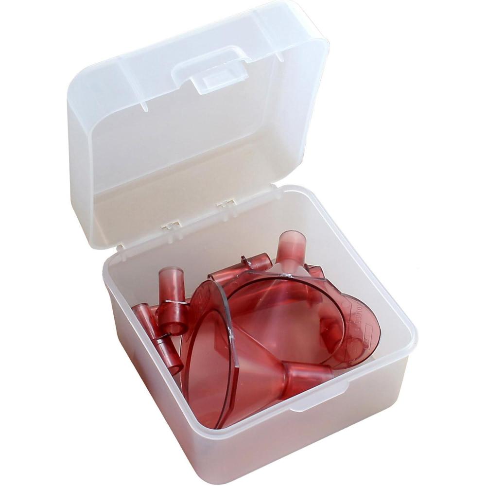 image:imageMTM AF7 Universal Powder Funnel Kit 85in x 525in x 325in USA Made Clear Red